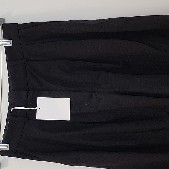 NWT Cos Relaxed Fluid Wide-LegPants Black Wide-Leg Trousers Sz 34/4 - Picture 4 of 16